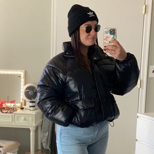 Abercrombie oversized puffer